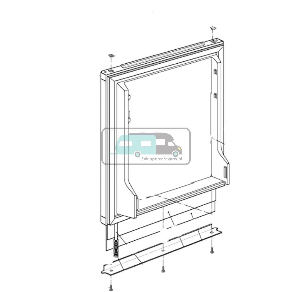 [OCS_A0025930] Dometic deur compleet RM 4210