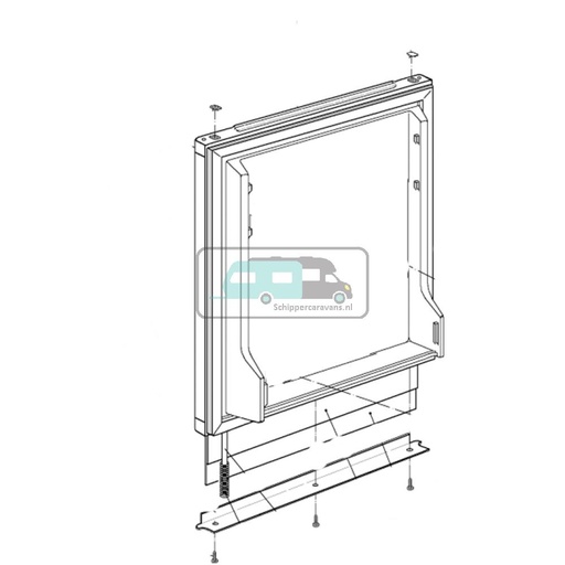 [OCS_A0025930] Dometic deur compleet RM 4210