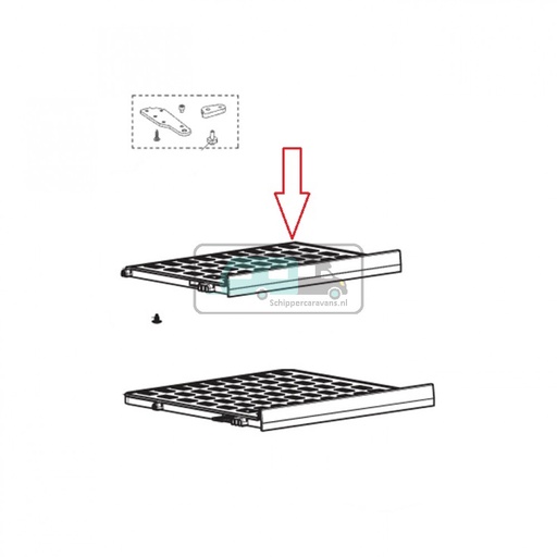 [OCS_1133278] Dometic koelkastrooster RML8330 331x219