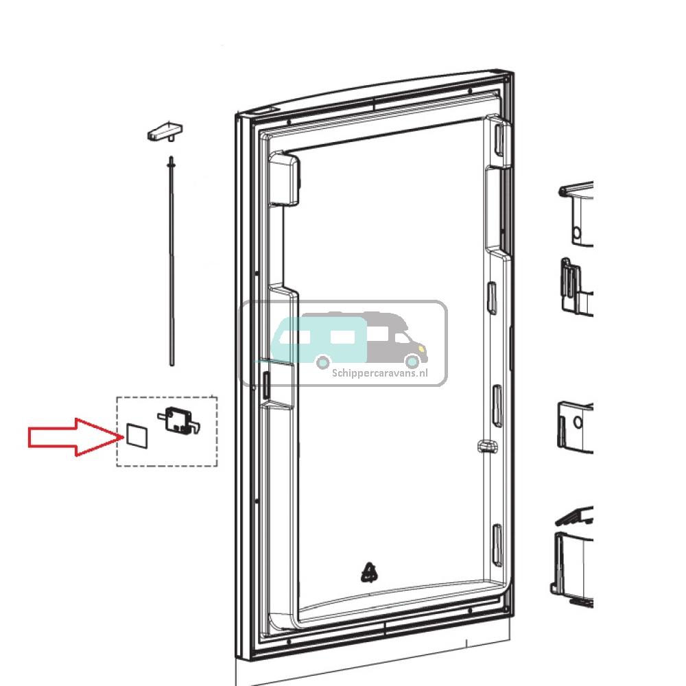 [OCS_A9904743] Dometic RM8505 Deurvergrendeling Deur