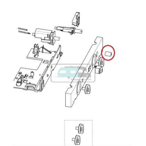 [OCS_1133359] Dometic RML8330 Verlenging Manchet Battery
