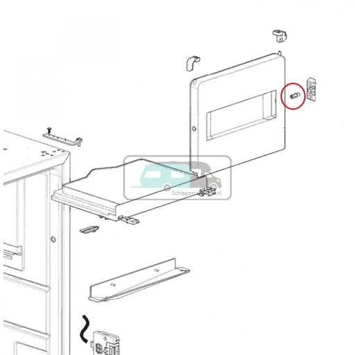 [OCS_1133377] Dometic RML9335 Pen Trekker Invriescompartiment