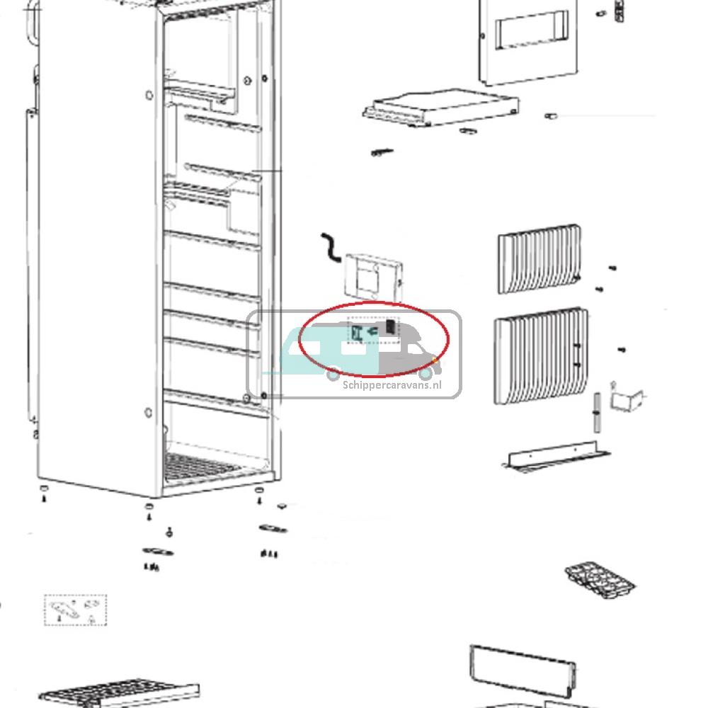 [OCS_A9904567] Dometic slotvanger RML9-Serie 2890582709