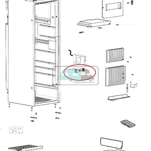 [OCS_A9904567] Dometic slotvanger RML9-Serie 2890582709