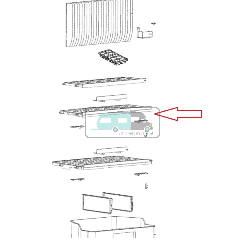 [OCS_A9903002] Dometic rooster boven compleet RMD8555