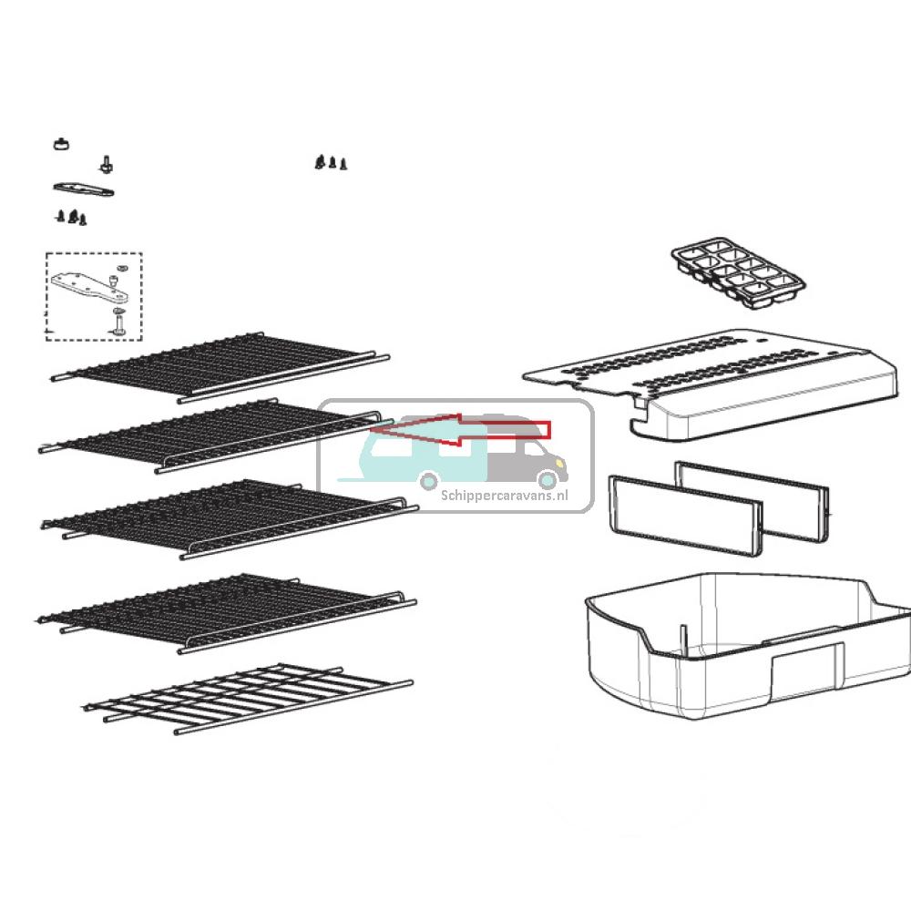 [OCS_A0025744] Dometic rooster boven verzinkt 459x220