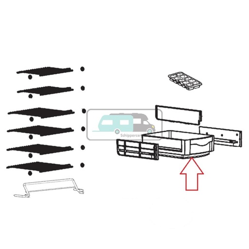 [OCS_A0030420] Dometic RML8230 Groentebak