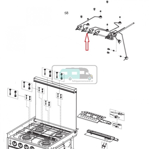 [OCS_1133438] Dometic Gaskraan veiligheidsventiel Smev 1053105852