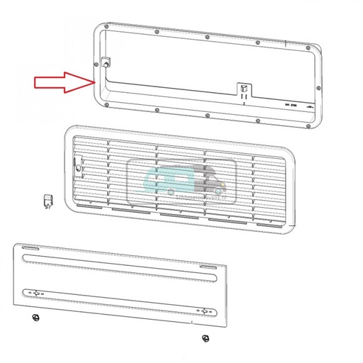 [OCS_1133442] Dometic L200 Kader Bodem Wit