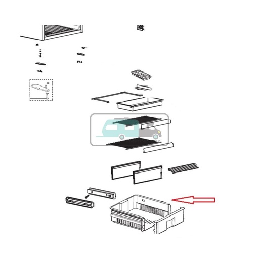 [OCS_A9903708] Dometic Vershoudlade RML 9435