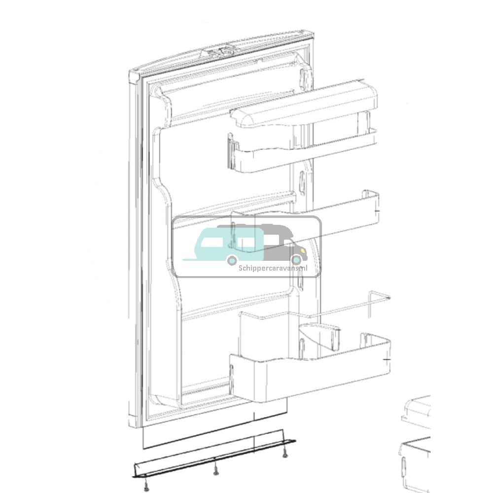 [OCS_A0030399] Dometic RM7290L Deur Service Compleet 525x758