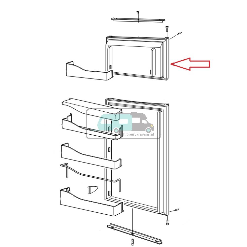 [OCS_A9903614] Dometic RM7501 Diepvriezerdeur