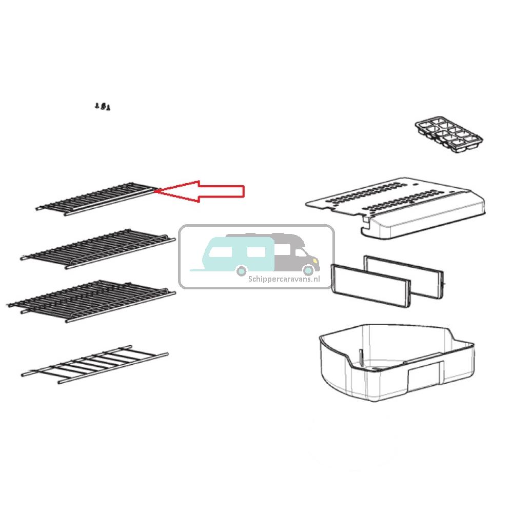 [OCS_A0030423] Dometic RMS8550 Rooster Diepvries Verzinkt