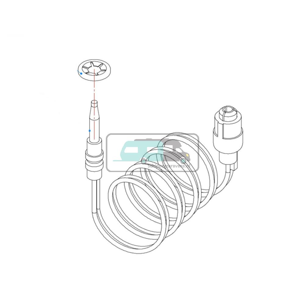 [OCS_A9903063] Dometic CU300 Thermokoppel Combi Oven 450mm