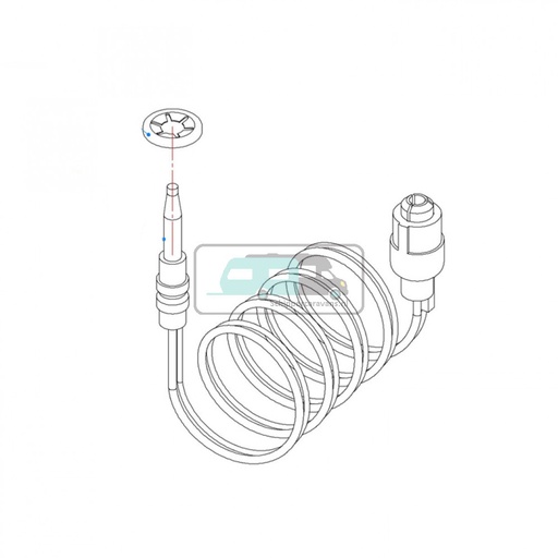 [OCS_1133556] Dometic CU300 Thermokoppel Combi Oven 450mm