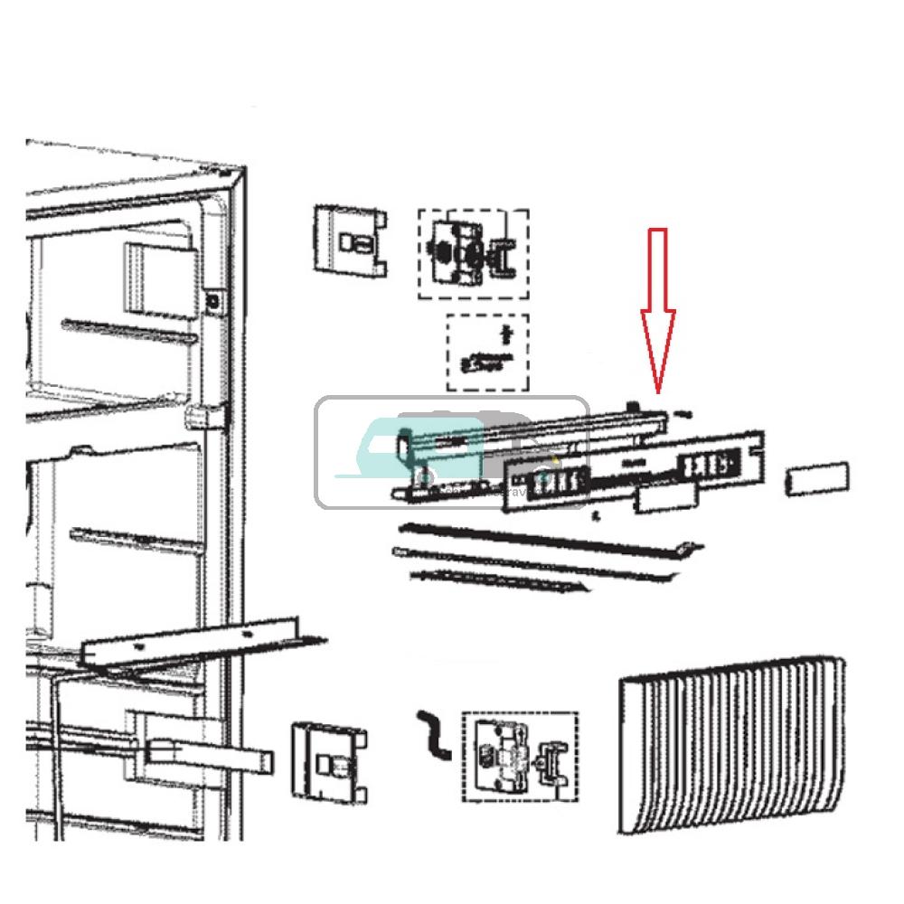 [OCS_A0024768] Dometic Bedieningspaneel RMDT8505