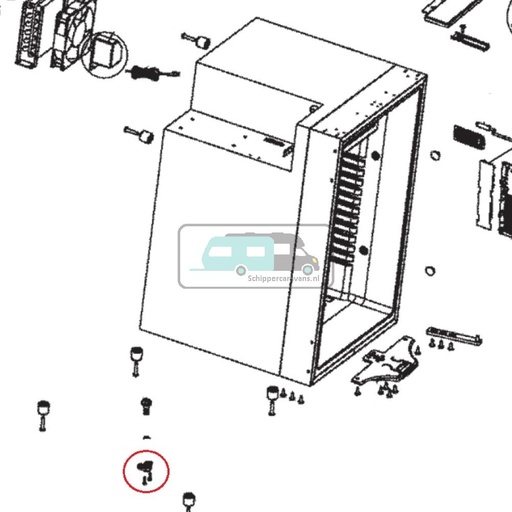 [OCS_A0030690] Dometic CRX1140 Afvoer Condensatie