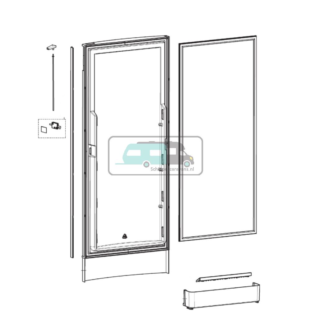 [OCS_A0030433] Dometic RML8551 Deur Compleet Service