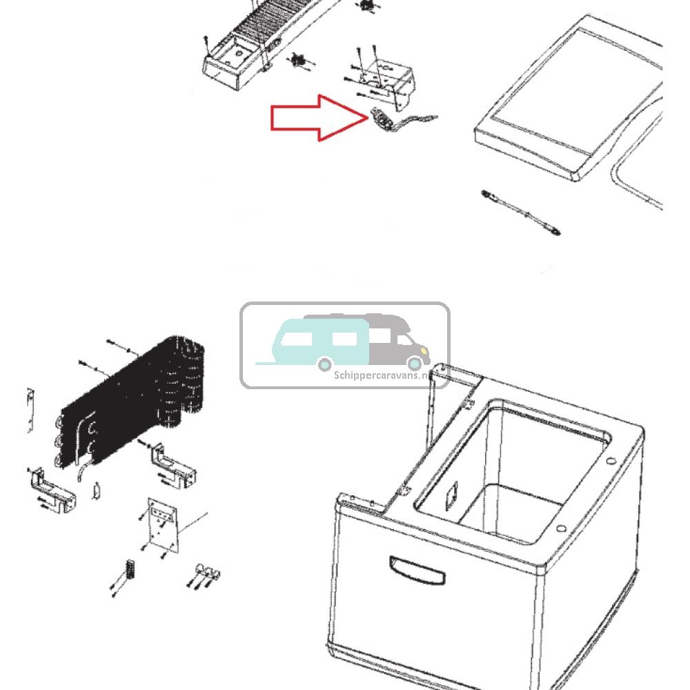 [OCS_A0030645] Dometic Koelbox C40 Thermostaat