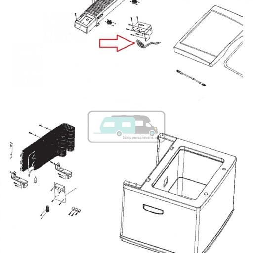 [OCS_1133599] Dometic Koelbox C40 Thermostaat