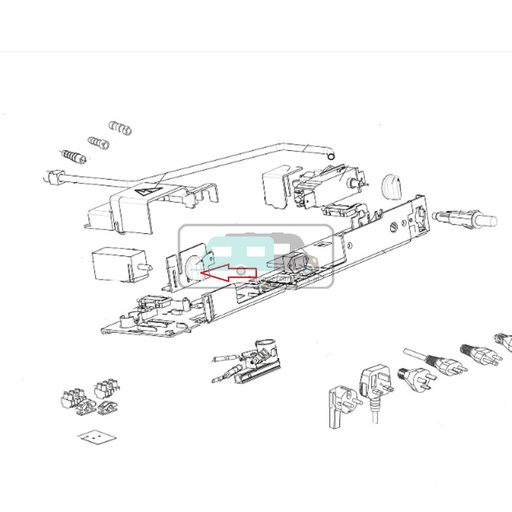 [OCS_1133617] Dometic RF60 Keuzeschakelaar