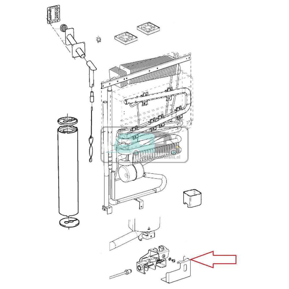 [OCS_A9907069] Dometic RM8501 Gasbrander Compleet