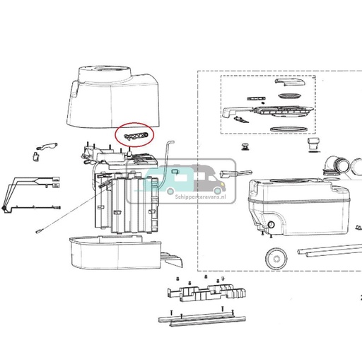 [OCS_A0030446] Dometic CT3050 Hendel Zekering Cassette