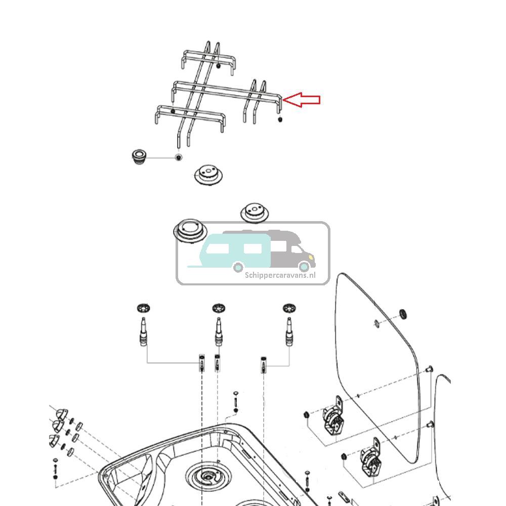 [OCS_A0030276] Dometic Combi Komfoort Pannentreef