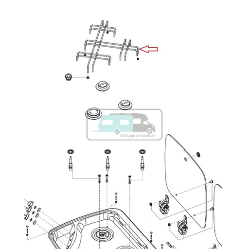 [OCS_1133703] Dometic Combi Komfoort Pannentreef
