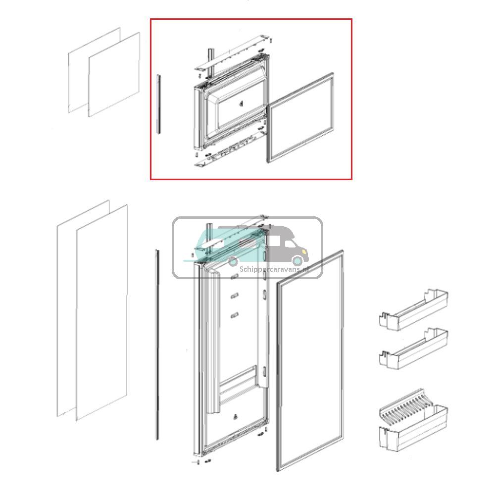 [OCS_A0025567] Dometic RM10.5 Diepvriesdeur