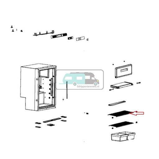 [OCS_A0025484] Dometic RMS10.5 Boven Rooster