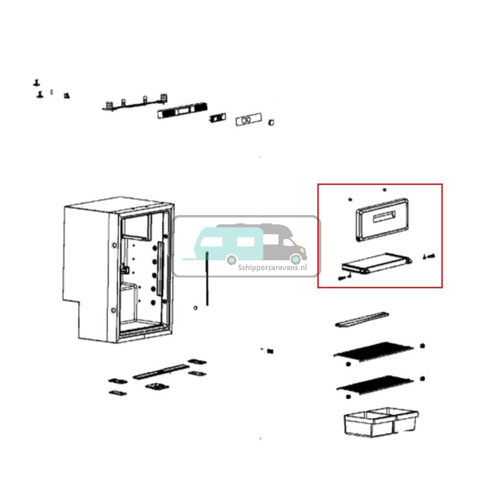 [OCS_A0030692] Dometic RMS10.5XT Diepvriesdeur
