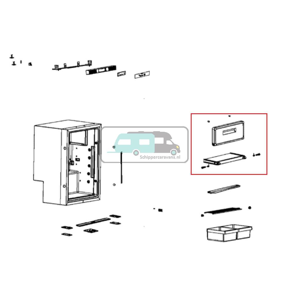 [OCS_A0025487] Dometic RMS10.5T Diepvriesdeur