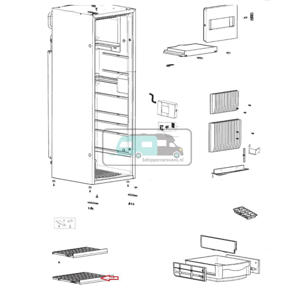 [OCS_A9903960] Dometic RML9330 Rooster Bodem 34.8x30.3
