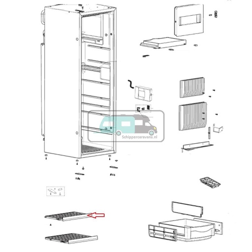 [OCS_A9903959] Dometic RML9330 Rooster Boven 34.8x22