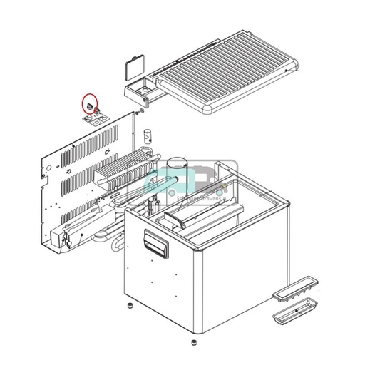 [OCS_A0030318] Dometic Gasregelaar Knop RC1200 EGP