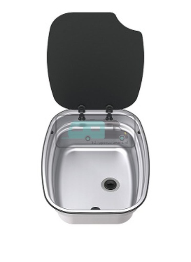 [OCS_A0001821] Thetford Spoelbak Rechthoekig RVS Argent