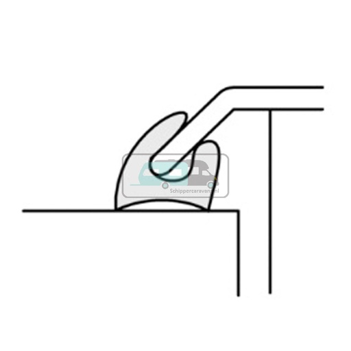 [OCS_1141026] Thetford Hob 169 Gaskomfoor Bezel 1766mm 20 stuks