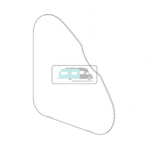 [OCS_A0028436] Thetford Triangular Bowl Glasplaat