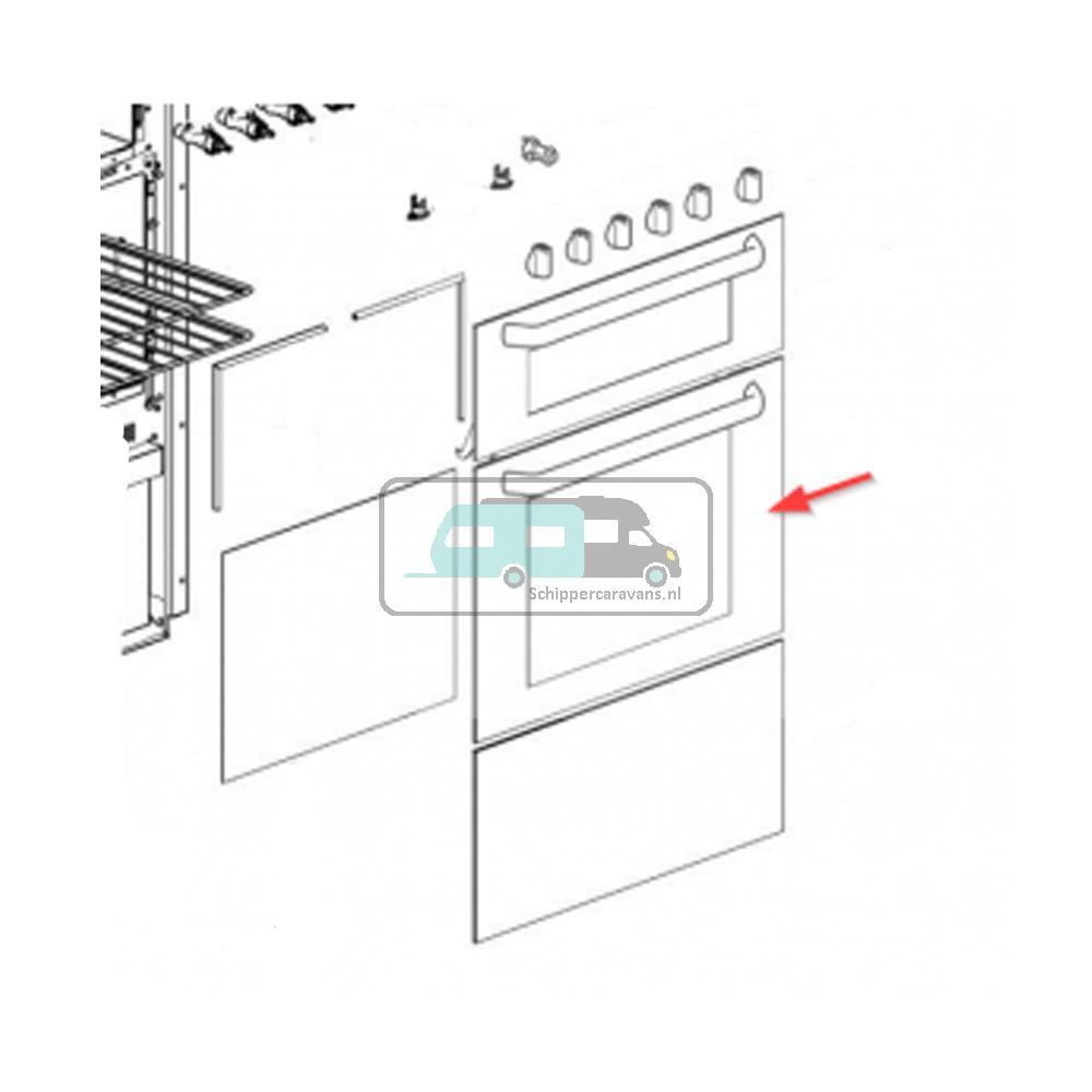 [OCS_A0028387] Thetford Oven Deur Dual Fuel