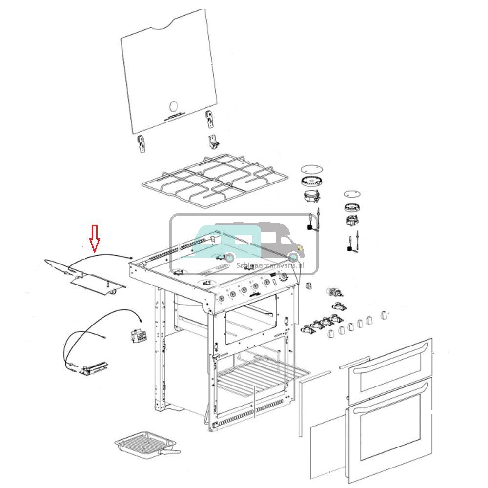[OCS_A0028444] Thetford Midi Prima Thermokoppel Grill