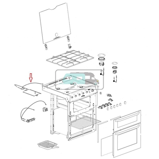 [OCS_A0028444] Thetford Midi Prima Thermokoppel Grill