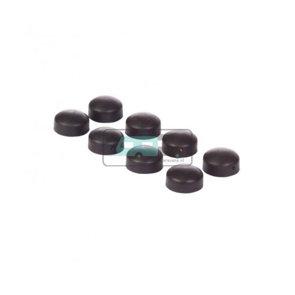 [OCS_A9903062L] Cramer Afdekdopje Treef Zwart 5st.