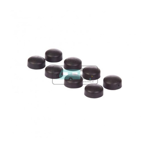 [OCS_A9903062L] Cramer Afdekdopje Treef Zwart 5st.