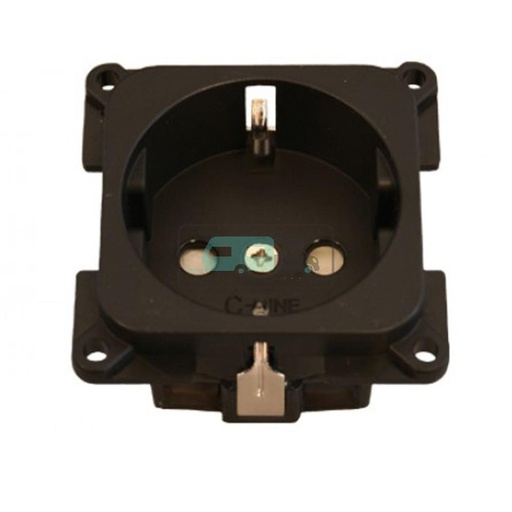 [OCS_A0033670L] Presto Contactdoos 230V Inbouw S-10.000 Bruin