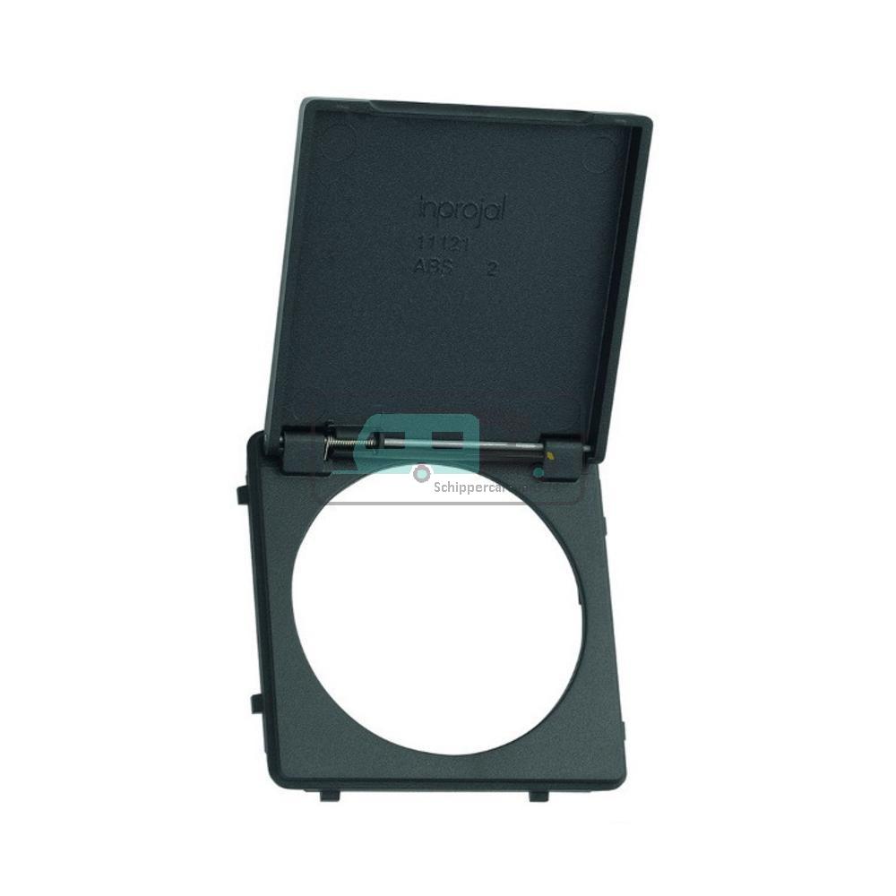 [OCS_A0006186L] Presto Contactdoos Cover met Klepje S-10.000 Zwart