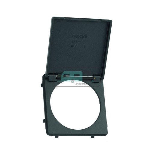 [OCS_A0006186L] Presto Contactdoos Cover met Klepje S-10.000 Zwart