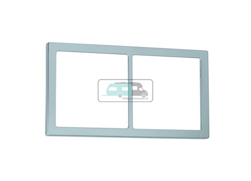 [OCS_A0033606L] Presto Afdekraam 2-Vaks S-20.000 Chroom Mat