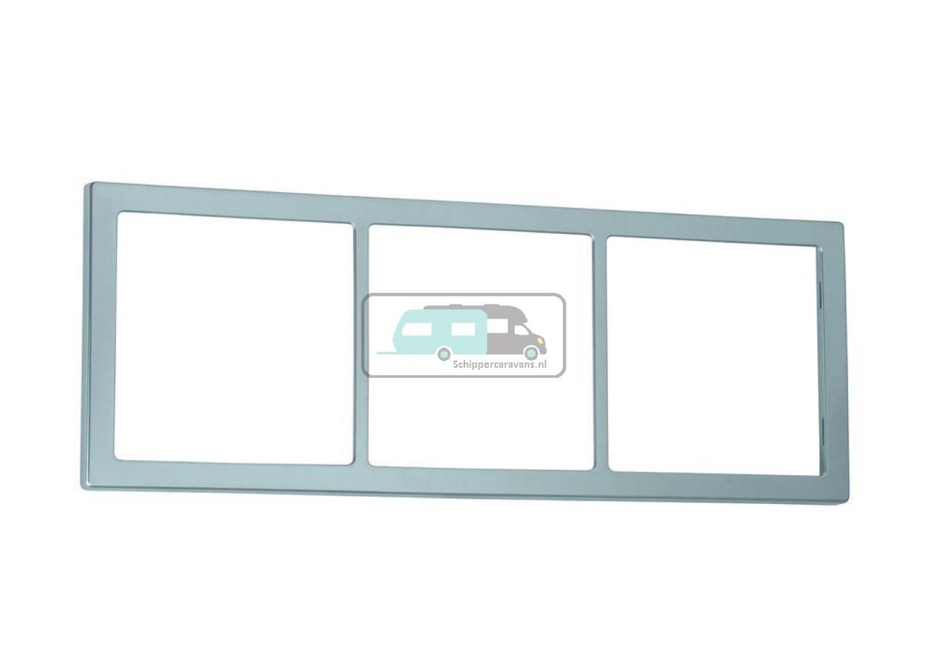 [OCS_A0033607L] Presto Afdekraam 3-Vaks S-20.000 Chroom Mat