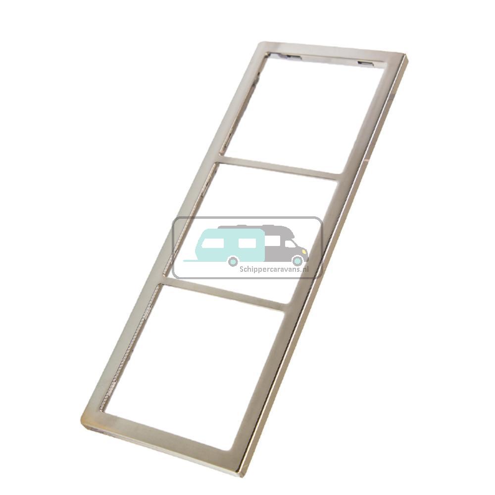 [OCS_A0033610L] Presto Afdekraam 3-Vaks S-20.000 Chroom Hoogglans